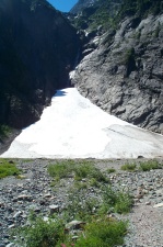 Ice caves at Big 4 Mountain