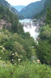 Diablo Lake dam