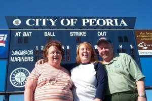 Nancy, Sarah and Steve