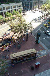 Cable Car at Montgomery Station