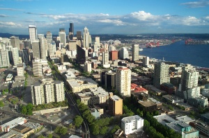 Downtown Seattle and Elliott Bay