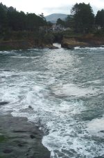 Depoe Bay cove scene 1